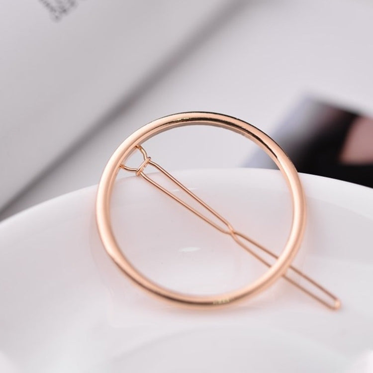 3 PCS ใหม่ Hairpins สามเหลี่ยม Moon Hair Pin เครื่องประดับ Clover รอบคลิปผมสำหรับผู้หญิง Barrettes อุปกรณ์เสริม Bijoux De tete