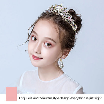หรูหราสีชมพูทองเพิร์ลมงกุฎเจ้าสาว Handmade Tiara เจ้าสาวแถบคาดศีรษะคริสตัลงานแต่งงานมงกุฎ Queen Crown แต่งงานอุปกรณ์เสริมผม, Pearl Crown Pink, Pearl Crown Gold, Pearl Crown White