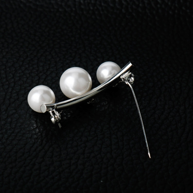 Anti SLIP PIN Simple Pearl เข็มกลัดผู้หญิงอุปกรณ์เสริมเสื้อสเวตเตอร์ถัก Anti สวมใส่ Pins เคลือบ PIN