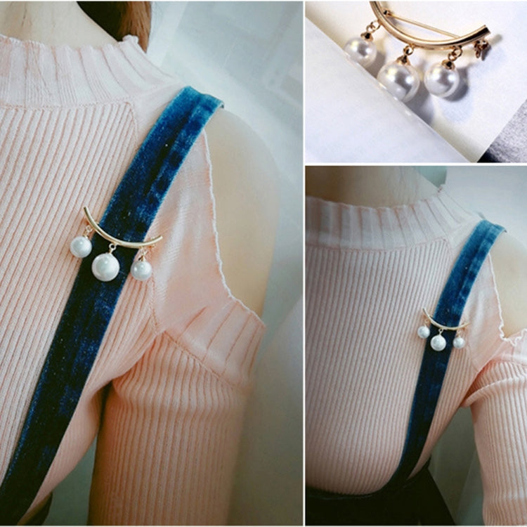 Anti SLIP PIN Simple Pearl เข็มกลัดผู้หญิงอุปกรณ์เสริมเสื้อสเวตเตอร์ถัก Anti สวมใส่ Pins เคลือบ PIN