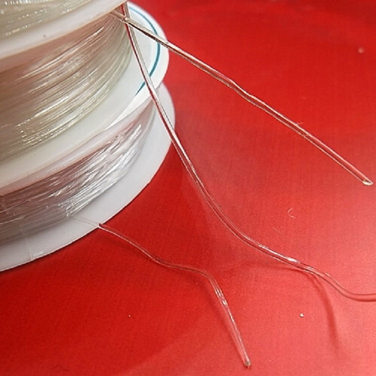 5 ชิ้นสายตกปลาสายยืดหยุ่น DIY เครื่องประดับทำด้วยมืออุปกรณ์เสริมวัสดุลูกปัดลูกปัดเชือกลวด, 0.5mm, 0.6mm, 0.7mm, 1mm, 0.8mm