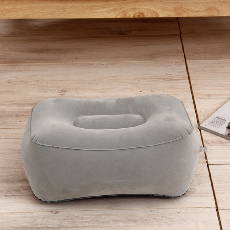 Travel แบบพกพา Inflatable Foot Rest หมอน Pad, 16x9cm, 38x29cm