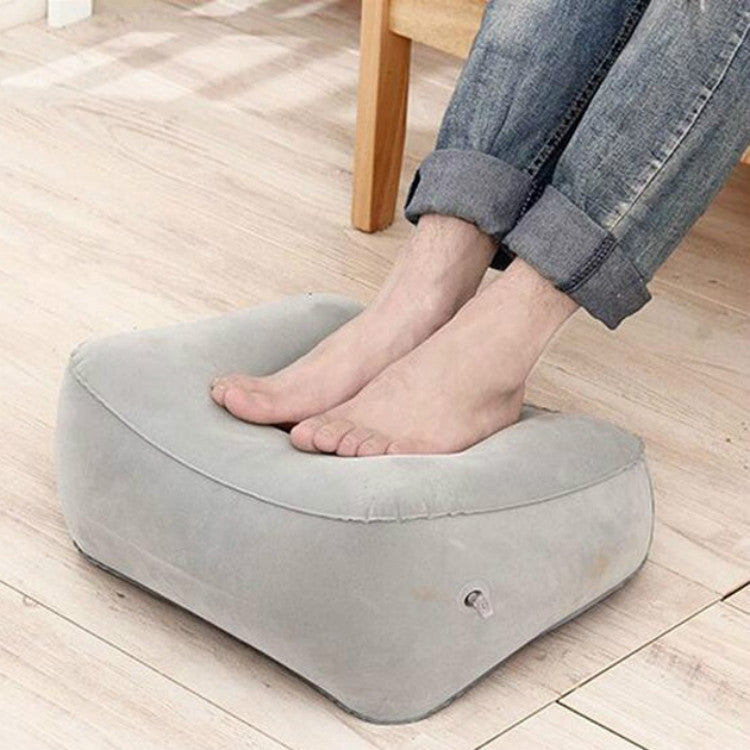 Travel แบบพกพา Inflatable Foot Rest หมอน Pad, 16x9cm, 38x29cm