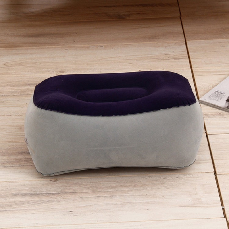 Travel แบบพกพา Inflatable Foot Rest หมอน Pad, 16x9cm, 38x29cm