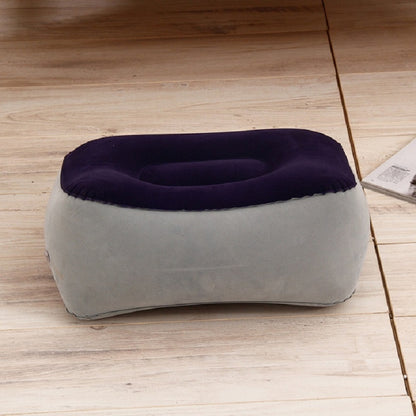 Travel แบบพกพา Inflatable Foot Rest หมอน Pad, 16x9cm, 38x29cm