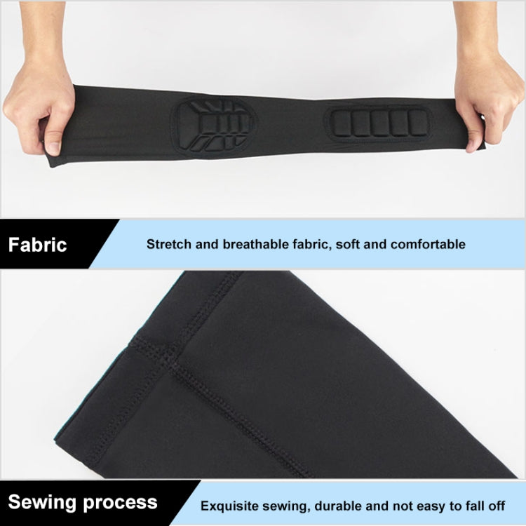 แขนบาสเกตบอล Cellular Anti-collision Anti-SLIP การบีบอัดข้อศอกอุปกรณ์ป้องกัน, L, M, XL