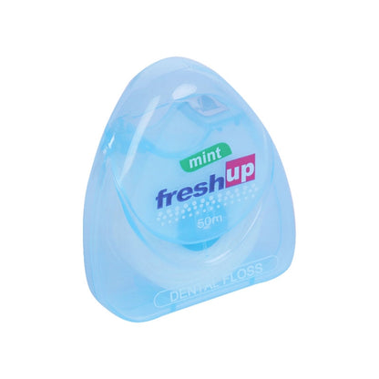 2 PCS 50m ทันตกรรม Flosser สุขอนามัยช่องปากทำความสะอาดฟัน Wax Mint รส Spool ไม้จิ้มฟันฟัน Flosser