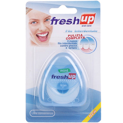 2 PCS 50m ทันตกรรม Flosser สุขอนามัยช่องปากทำความสะอาดฟัน Wax Mint รส Spool ไม้จิ้มฟันฟัน Flosser