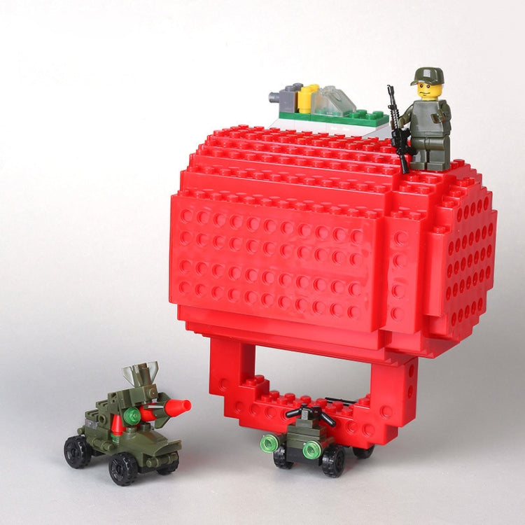 การออกแบบบล็อกตัวต่อแก้วกาแฟสร้างสรรค์ถ้วยกาแฟ Build-on Brick ที่วางน้ำดื่ม, 301-400ml