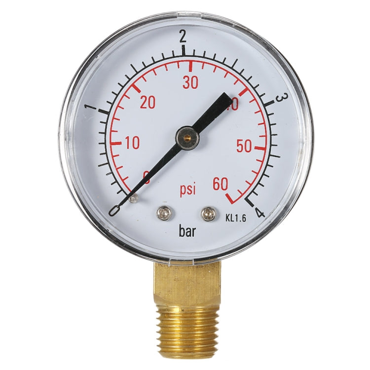 สแตนเลสกันกระแทกสระว่ายน้ำกรองเครื่องวัดความดันไฮดรอลิก, Pressure Gauge