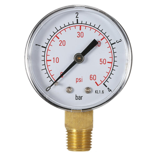 สแตนเลสกันกระแทกสระว่ายน้ำกรองเครื่องวัดความดันไฮดรอลิก, Pressure Gauge