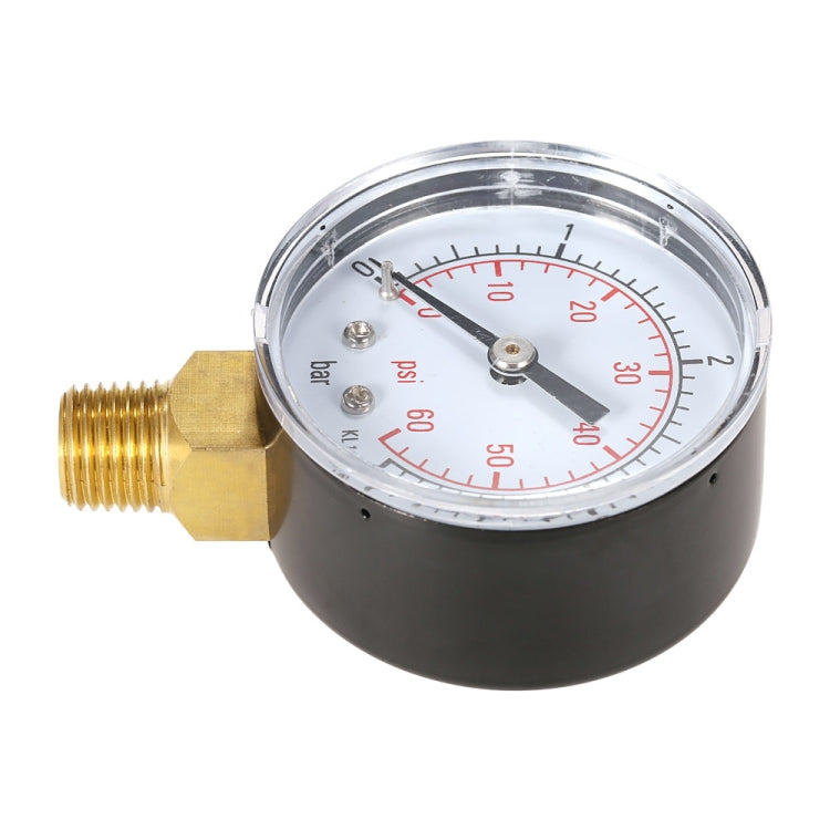 สแตนเลสกันกระแทกสระว่ายน้ำกรองเครื่องวัดความดันไฮดรอลิก, Pressure Gauge