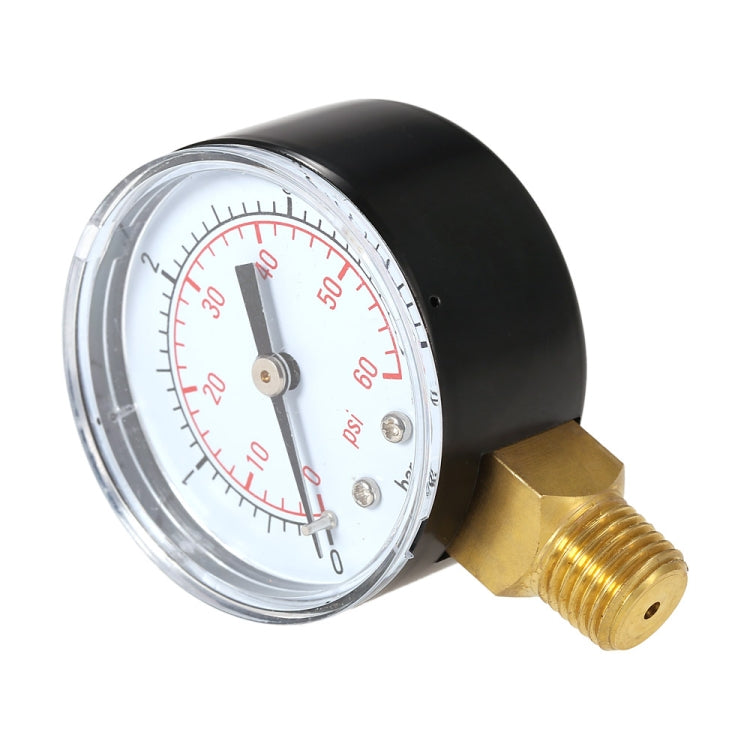 สแตนเลสกันกระแทกสระว่ายน้ำกรองเครื่องวัดความดันไฮดรอลิก, Pressure Gauge