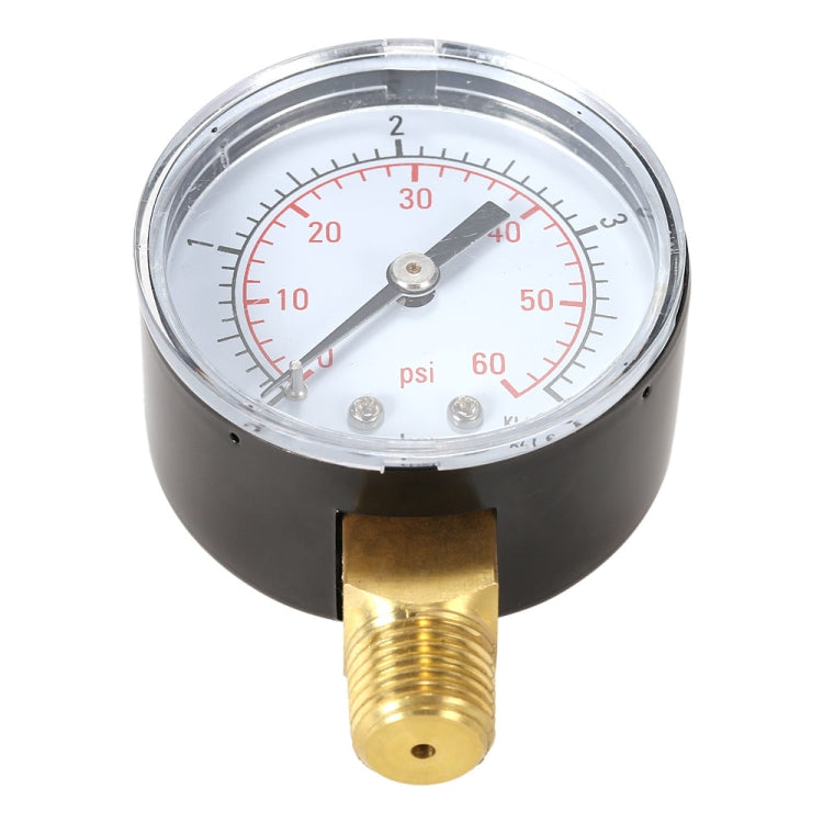 สแตนเลสกันกระแทกสระว่ายน้ำกรองเครื่องวัดความดันไฮดรอลิก, Pressure Gauge