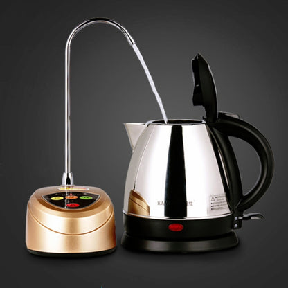 KAMJOVE P-01 เครื่องกดน้ำอัตโนมัติแบบลำกล้อง เครื่องดูดน้ำไฟฟ้า CN Plug, P-01 (Gold)
