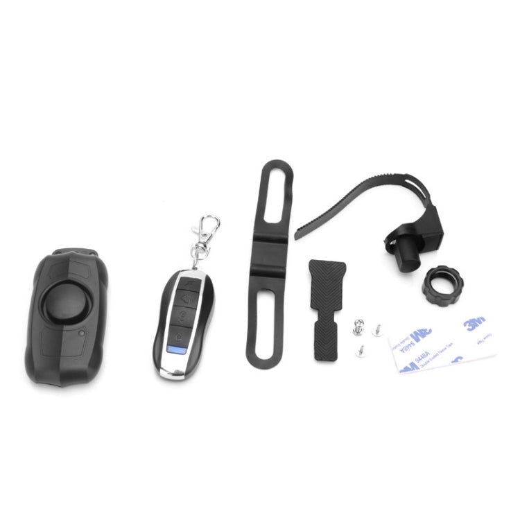 ล็อคจักรยานป้องกันการโจรกรรมป้องกันการสูญหายการชาร์จ USB รีโมทคอนโทรลไร้สายเซ็นเซอร์ตรวจจับสัญญาณเตือนการสั่นสะเทือน