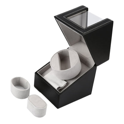 มอเตอร์ Shaker Watch Winder ผู้ถือจอแสดงผลอัตโนมัตินาฬิกาไขลานกล่องเครื่องประดับนาฬิกากล่อง, Jewelry Watches Box