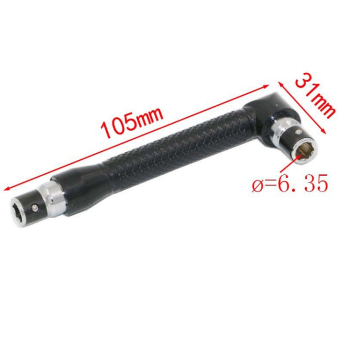 L POLE MINI Double HEAD SOCKET ประแจ ไขควง ไขควง หัวโพสต์ Handle, L Pole Wrench