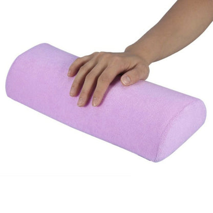 5 ชิ้นมือนุ่มวางล้างทำความสะอาดมือเบาะฟองน้ำผู้ถือหมอนที่วางแขนเล็บแต่งเล็บมือหมอนเบาะ