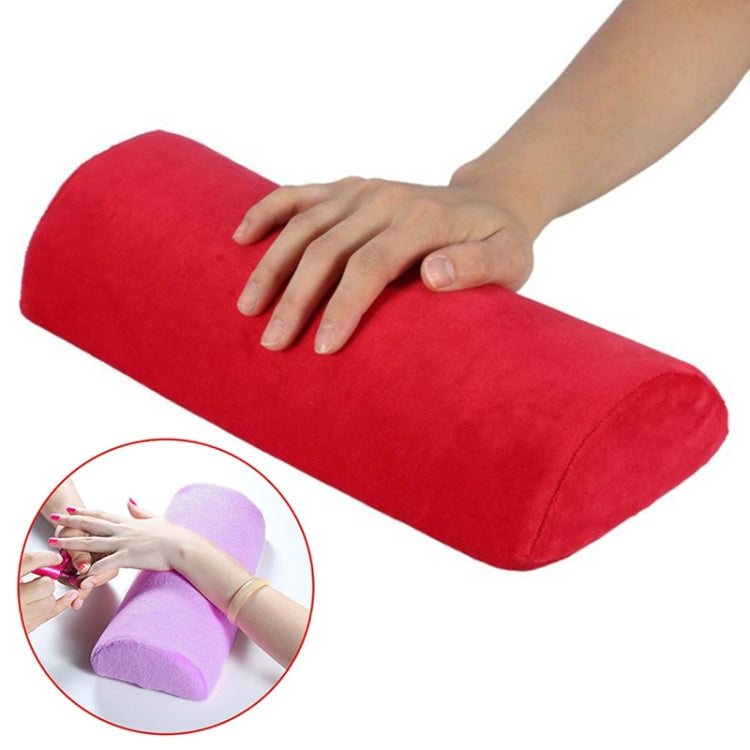 5 ชิ้นมือนุ่มวางล้างทำความสะอาดมือเบาะฟองน้ำผู้ถือหมอนที่วางแขนเล็บแต่งเล็บมือหมอนเบาะ