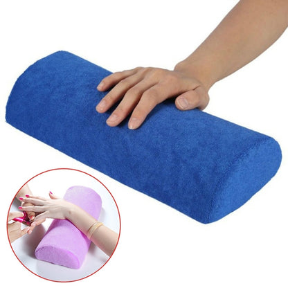 5 ชิ้นมือนุ่มวางล้างทำความสะอาดมือเบาะฟองน้ำผู้ถือหมอนที่วางแขนเล็บแต่งเล็บมือหมอนเบาะ