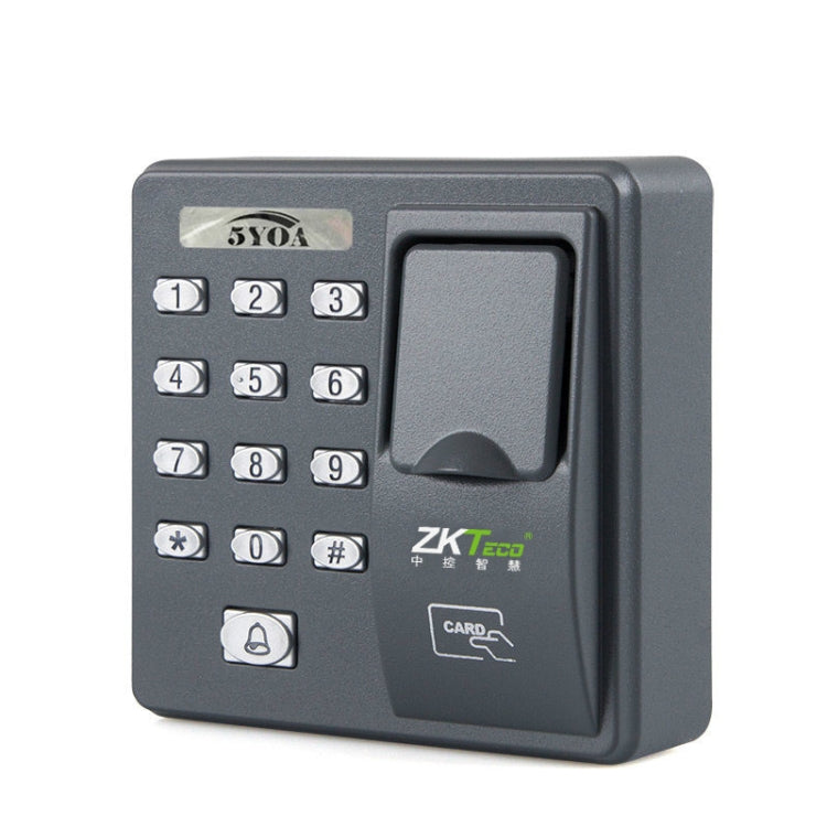 ZKTeco X6 เครื่องบันทึกเวลาด้วยลายนิ้วมือ All-in-one รหัสผ่านรูดควบคุมการเข้าถึงเครื่องบันทึกเวลาระบบควบคุมการเข้าถึงสำนักงานอัจฉริยะ