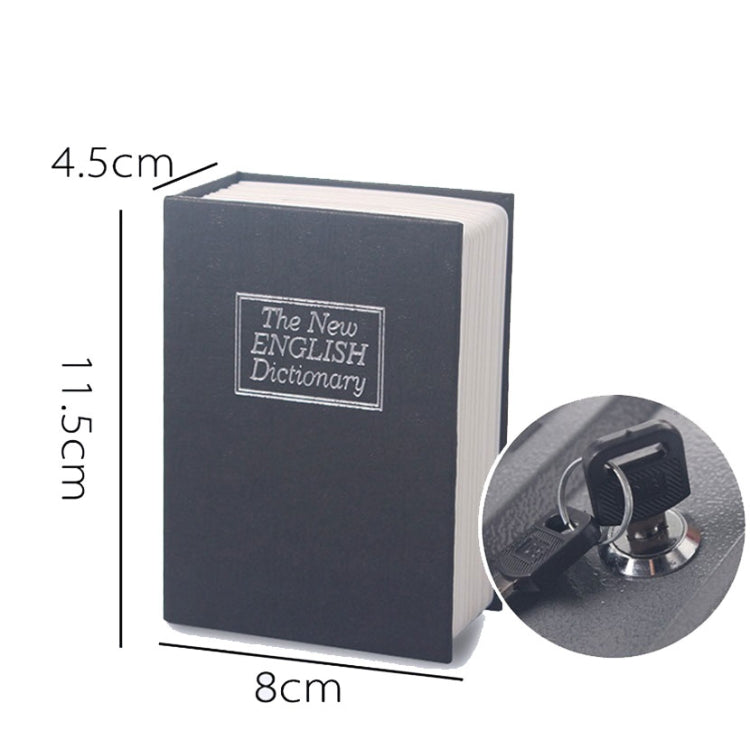 มินิพจนานุกรมตู้เซฟหนังสือ Secret Security ล็อค เงินสดเหรียญเงินเก็บอัญมณี Key Locker