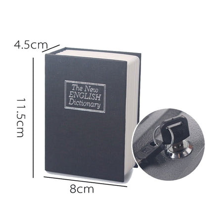 มินิพจนานุกรมตู้เซฟหนังสือ Secret Security ล็อค เงินสดเหรียญเงินเก็บอัญมณี Key Locker