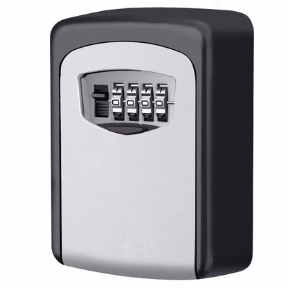 ความปลอดภัยบ้านทนทานกล่องเก็บกุญแจ Hider 4 หลักรหัสลับล็อคติดผนังรหัสผ่านคีย์กล่อง, Combination Password Keys Box