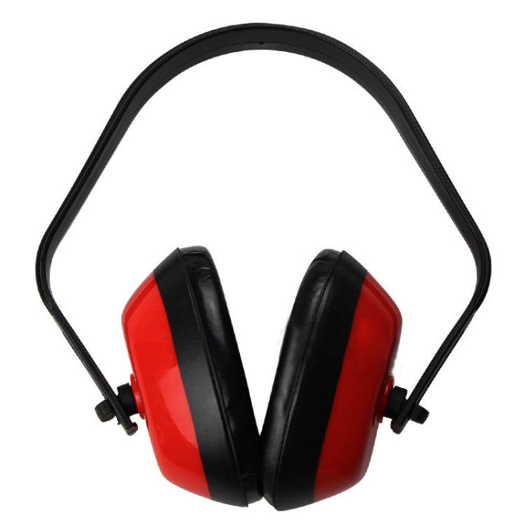 ป้องกันเสียงรบกวนทำงานนอนหลับป้องกันการได้ยินหูฟังป้องกัน Earmuffs, Red