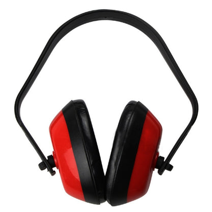 ป้องกันเสียงรบกวนทำงานนอนหลับป้องกันการได้ยินหูฟังป้องกัน Earmuffs, Red