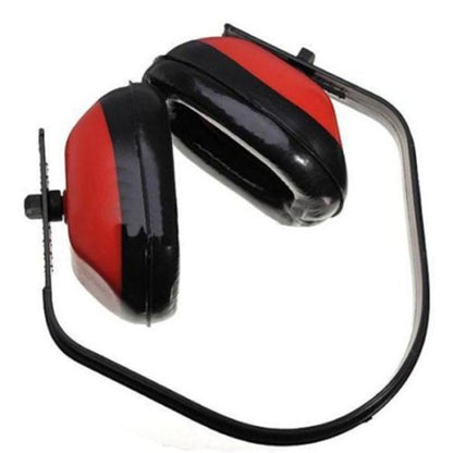 ป้องกันเสียงรบกวนทำงานนอนหลับป้องกันการได้ยินหูฟังป้องกัน Earmuffs, Red