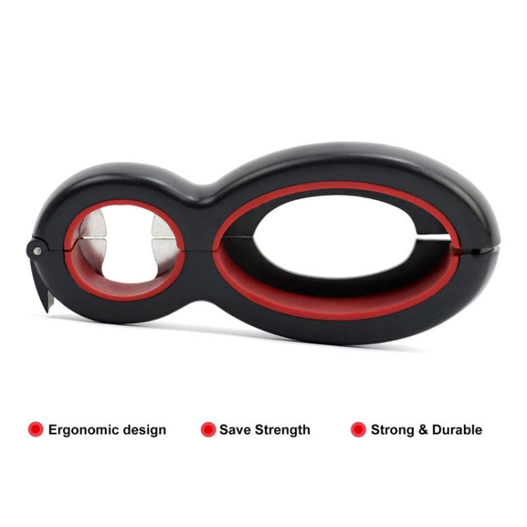 2 ชิ้น 6 in 1 Multi-Function Twist ที่เปิดขวด All in One Jar Gripper เบียร์ไวน์ฝาปิด Twist Off ที่เปิดขวด Claw, Bottle Opener