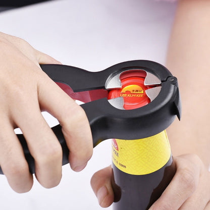 2 ชิ้น 6 in 1 Multi-Function Twist ที่เปิดขวด All in One Jar Gripper เบียร์ไวน์ฝาปิด Twist Off ที่เปิดขวด Claw, Bottle Opener