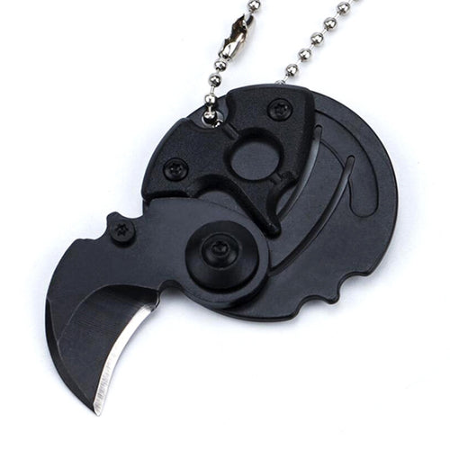 แบบพกพามินิมีดพับใบมีดกระเป๋าขนาดเล็กกลางแจ้งทหาร Survival มีดพวงกุญแจ Multitool Self Defense