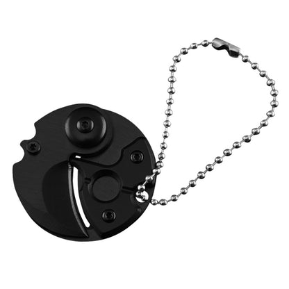 แบบพกพามินิมีดพับใบมีดกระเป๋าขนาดเล็กกลางแจ้งทหาร Survival มีดพวงกุญแจ Multitool Self Defense