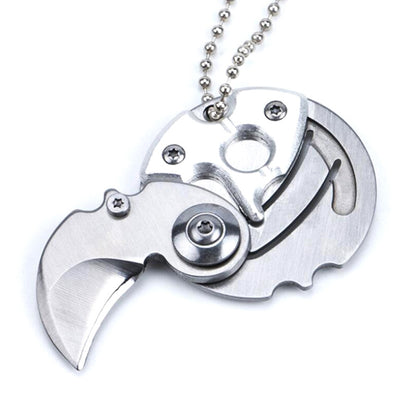 แบบพกพามินิมีดพับใบมีดกระเป๋าขนาดเล็กกลางแจ้งทหาร Survival มีดพวงกุญแจ Multitool Self Defense