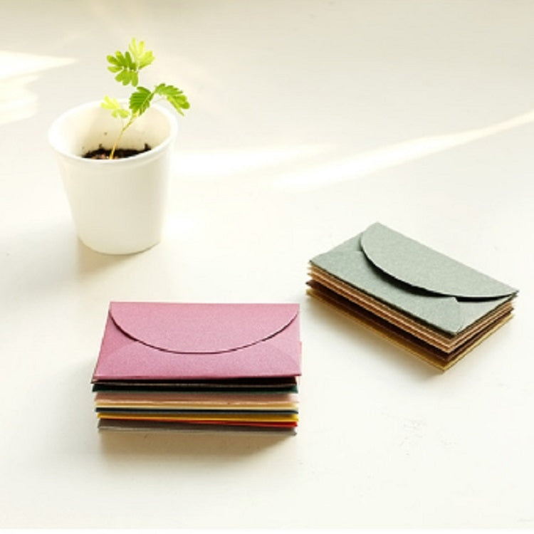 10 PCS Retro สไตล์จีนโรแมนติก Mini Pearlescent กระดาษซองการจัดส่งสีแบบสุ่ม, Chinese Style Envelopes