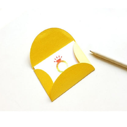 10 PCS Retro สไตล์จีนโรแมนติก Mini Pearlescent กระดาษซองการจัดส่งสีแบบสุ่ม, Chinese Style Envelopes