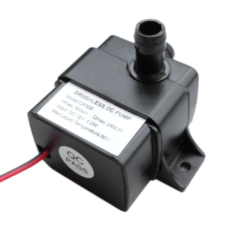 240L/H อัตราการไหลที่เงียบสงบเป็นพิเศษ เครื่องสูบน้ำแบบไม่มีแปรงกันน้ำ ปั๊มน้ำแบบจุ่มขนาดเล็ก, Mini Submersible Water Pump