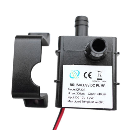 240L/H อัตราการไหลที่เงียบสงบเป็นพิเศษ เครื่องสูบน้ำแบบไม่มีแปรงกันน้ำ ปั๊มน้ำแบบจุ่มขนาดเล็ก, Mini Submersible Water Pump