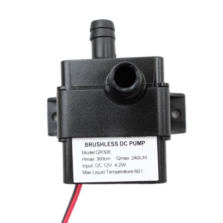 240L/H อัตราการไหลที่เงียบสงบเป็นพิเศษ เครื่องสูบน้ำแบบไม่มีแปรงกันน้ำ ปั๊มน้ำแบบจุ่มขนาดเล็ก, Mini Submersible Water Pump