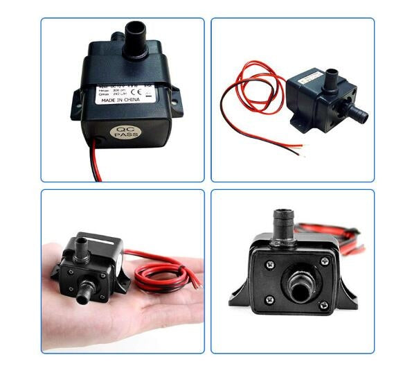 240L/H อัตราการไหลที่เงียบสงบเป็นพิเศษ เครื่องสูบน้ำแบบไม่มีแปรงกันน้ำ ปั๊มน้ำแบบจุ่มขนาดเล็ก, Mini Submersible Water Pump