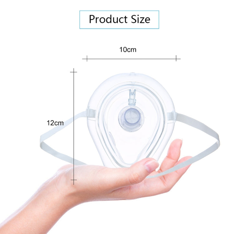 CPR Resuscitator Rescue Emergency First Aid หน้ากากช่วยหายใจปาก Breath One-way Valve เครื่องมือ