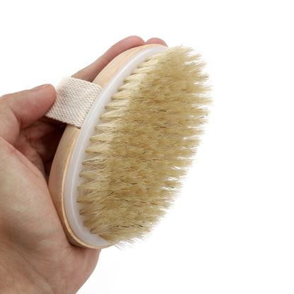 แปรงสปาขนนุ่มธรรมชาติไม่มีด้ามจับ, Soft Natural Bristle