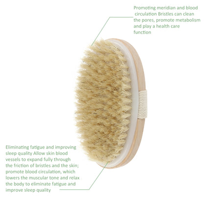 แปรงสปาขนนุ่มธรรมชาติไม่มีด้ามจับ, Soft Natural Bristle