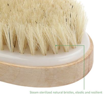 แปรงสปาขนนุ่มธรรมชาติไม่มีด้ามจับ, Soft Natural Bristle