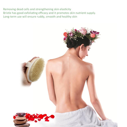 แปรงสปาขนนุ่มธรรมชาติไม่มีด้ามจับ, Soft Natural Bristle