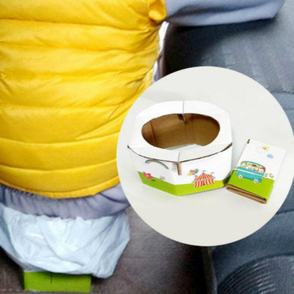 แบบพกพาถุงปัสสาวะฉุกเฉินมือถือมินิห้องน้ำพับไม่เต็มเต็ง, Travel Urine Bag
