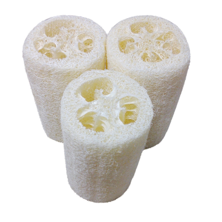 อาบน้ำฟองน้ำอาบน้ำ Body Scrubber ธรรมชาติ Loofah Luffa Loofa นวดอาบน้ำ Body Sponge Scrubber